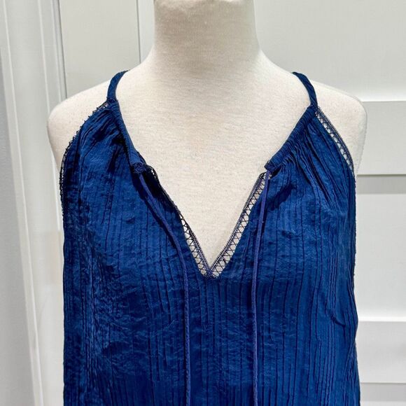 Ramy Brook Silk Navy Cami - Picture 4 of 7